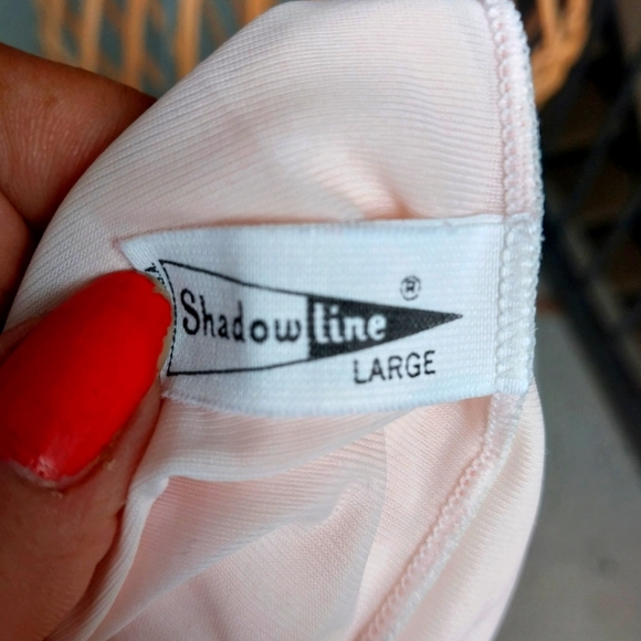 Palest of Pink Vintage Nightgown - Picture 6 of 8